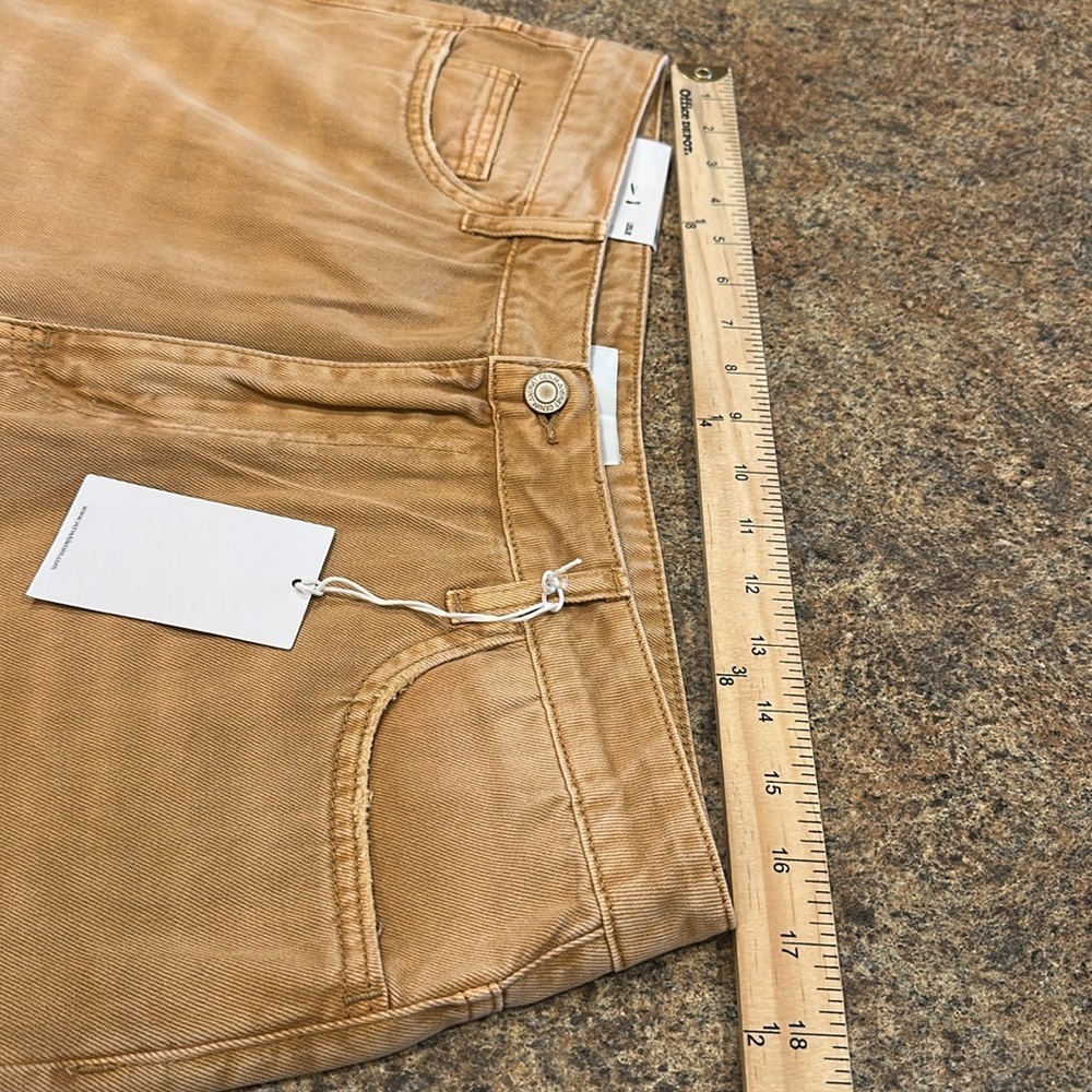 Vervet Josie Crop Flare Jean High Rise Fit Ginger Womens Size 31 - Picture 14 of 15